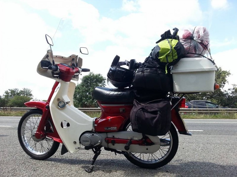 1993 Honda cub #5