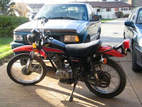 1977 Honda xl175 #5