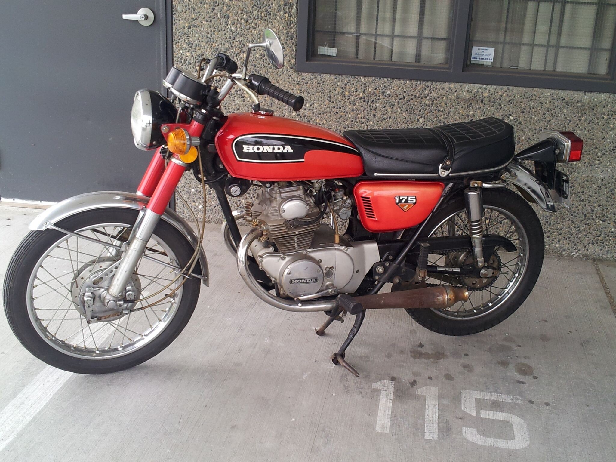 Honda Cb175 1972 - From John Bernard Pringle